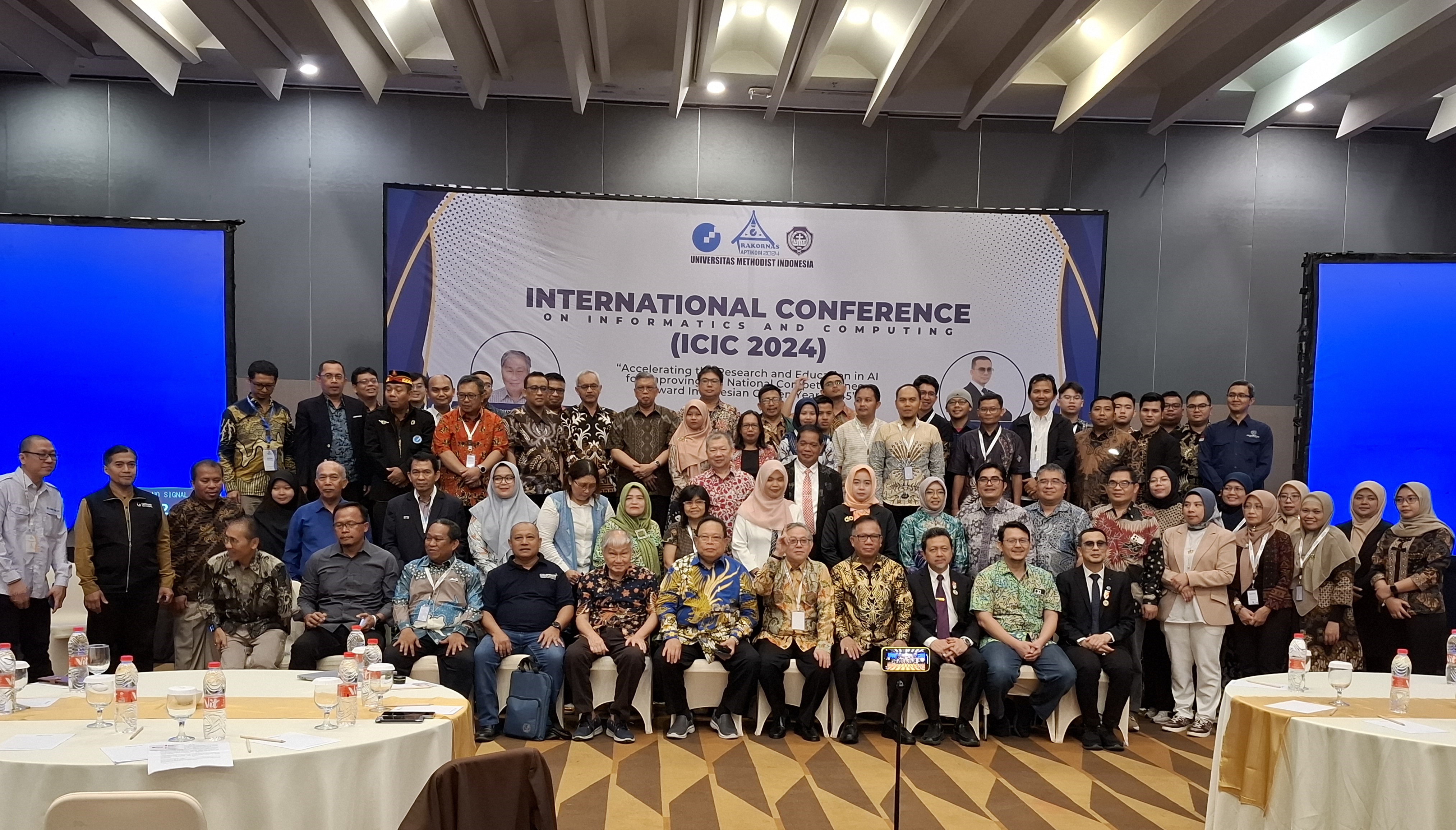 D3TI UNS Berpartisipasi dalam The Ninth ICIC 2024 di Medan